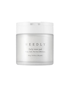 Тонер-пэды для лица ежедневные отшелушивающие DAILY TONER PAD 310 Needly