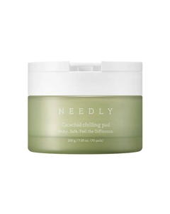 Тонер-пэды для лица успокаивающие и увлажняющие с центеллой CICACHID CHILLING PAD 200 Needly