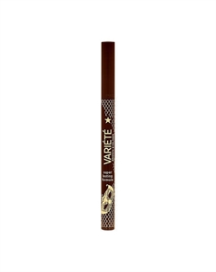 Подводка для глаз VARIETE BROWN EYELINER с аппликатором Eveline
