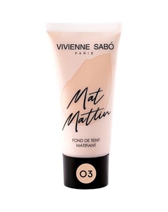 Матирующий тональный крем Mat Mattin Vivienne sabo
