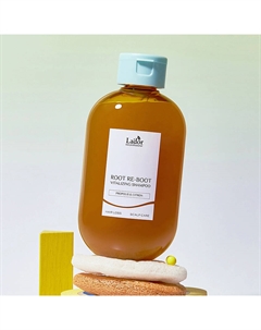 Шампунь для восстановления корней волос с прополисом и цитроном Root Re-Boot Shampoo Propolis & Citron 300 La'dor