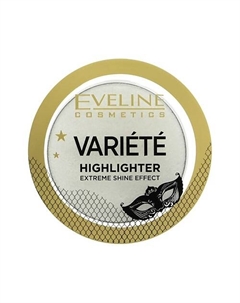 Хайлайтер для лица прессованный VARIETE EXTREME SHINE EFFECT 27 Eveline