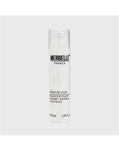Крем для лица дневной против морщин и отеков омолаживающий для сияния лица 50 Merbelle