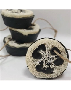 Шунгитовое мыло с люфой Shugge