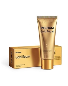 Зубная паста отбеливающая Gold Repair PC-502, от налета и кариеса, восстанавливающая 90 Pecham