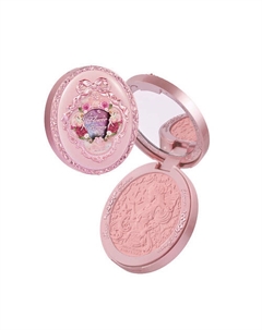 Компактные румяна Midsummer Fairytales Velvet Embossed Blush Flower knows