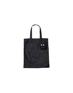 Сумка ANYA HINDMARCH Collaboration Polyester Women's Black Uniqlo