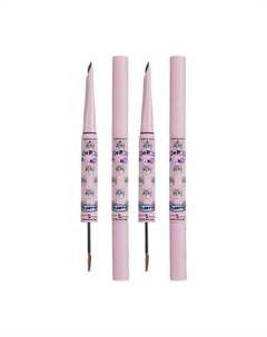Двусторонний карандаш-тушь Eyebrow Pencil & Brow Mascara, набор Flortte