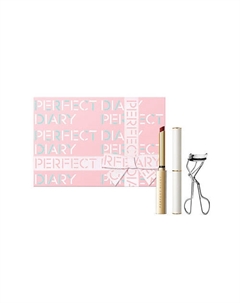 Стойкая губная помада и зажим для ресниц Perfect diary