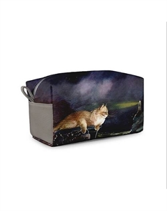 Косметичка женская большая кожаная Махаон