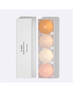 Набор круглого мыла МИКС в подарочной упаковке By maf