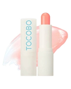 Глянцевый оттеночный бальзам для губ Glow & Glass Tinted Lip Balm Tocobo