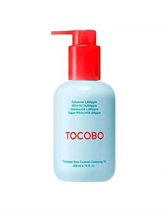 Очищающее гидрофильное масло с каламином Calamine Pore Control Cleansing Oil 200 Tocobo
