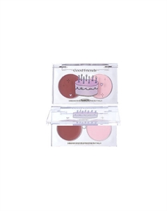 Двухцветные румяна Good Friends Club Dual-Color Blush Flortte