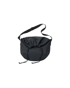 Сумка Cotton Shoulder Bag Regular Women's Black/Light Beige Uniqlo