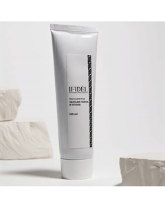 Маска для лица кремовая, Черная глина и уголь 100 Ifidel