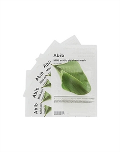 Тканевая маска Mild Acidic pH Heartleaf Sheet Mask 30 Abib