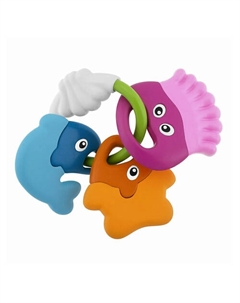 Игрушка-погремушка Gums Rubbing Fishes Chicco