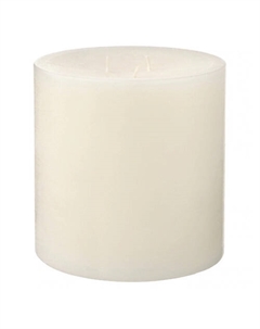 Блоковая свеча без запаха белая GRÄNSSKOG Ikea