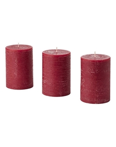 Ароматическая свеча из воска красная STÖRTSKÖN Ikea