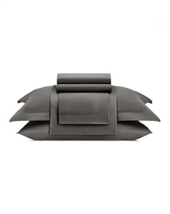 Постельное белье Vip из Oднотонного Сатина Семейное 160x220 Бежевый Arya home collection