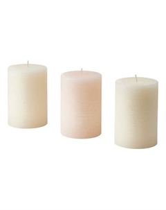 Арома свеча ванильная JÄMLIK Ikea