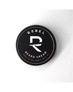 Премиальный крем для бороды и усов Smoky Leather 30 Rebel