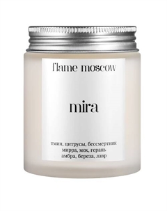 Свеча матовая Mira 110 Flame moscow