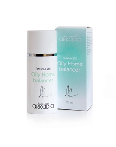 Эмульсия для лица Oily Home balancer для жирной кожи 30 Arkadia