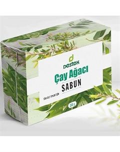 Мыло с маслом чайного дерева для лица, тела, волос Destek