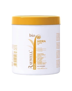 Маска Bio Hidra для сухих и вьющихся волос с кислым ph 1000 Raywell