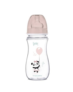 Бутылочка для кормления Exotic Animals c широким горлом, от 12 месяцев 300 Canpol babies