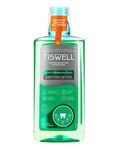 Ополаскиватель для полости рта с троксерутином, укрепление эмали, 500 мл Tiswell