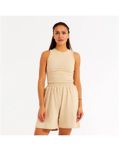 Майка домашняя женская : Home collection, бежевая, размер 42 Minaku