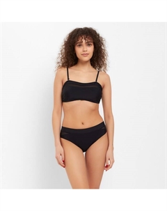Купальник женский раздельный с лифом бандо цвет чёрный, размер 42 Minaku