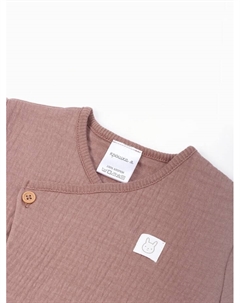 Комбинезон детский из жатой ткани «», рост 80-86 см, шоколадный Крошка я