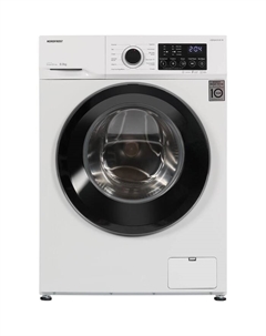 Стиральная машина NORDFROST i-DDQ4 6120 W, класс А+++, 1200 об/мин, до 6 кг, бело-чёрная Nordfrost