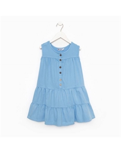 Платье для девочки, цвет голубой, рост 122 Bonito kids