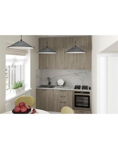 Кухонный гарнитур прямой «Флора макси», 1800 мм Gerda