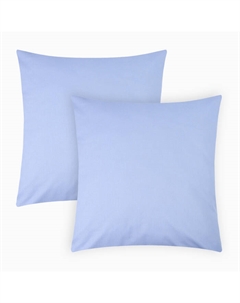Комплект наволочек «», 70×70 см, 2 шт., голубой, бязь, хлопок 100% Этель