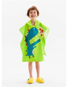 Полотенце - пончо детское махровое «. Дино», 60×120 см, хлопок 100% Крошка я