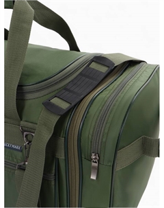 Сумка дорожная на молнии, с увеличением, 5 наружных карманов, цвет хаки Lucky mark