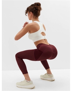 Леггинсы спортивные женские : SPORTLY, бордовые, размер 44 Minaku