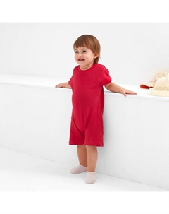 Песочник-футболка детский, рост 68-74 см, фуксия Minaku