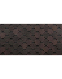 Черепица Оптима Коричневый 3м2/уп Технониколь