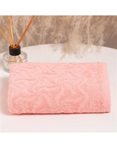 Полотенце махровое Радуга, 50х90см, цвет персик, 305гр/м, хлопок Дм