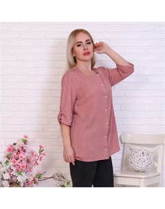 Платье рубашка, цвет пудра, размер 62 Натали