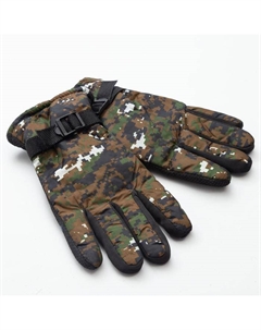 Перчатки зимние мужские «Хаки», размер 8 (25 см), зелёные Minaku