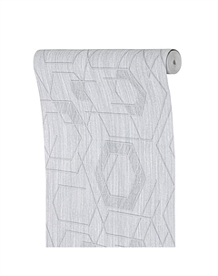 Обои бумажные «Грань. », 0.53×10.05 м, цвет серый Пермские обои