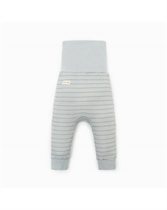 Ползунки-штанишки, BASIC LINE, рост 68-74 см, полоска серая Крошка я